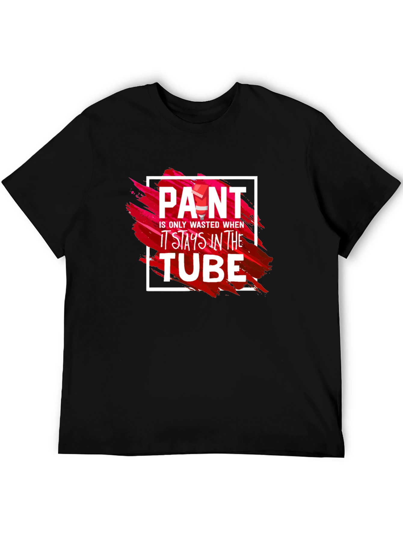 Paint Wasted in Tube Graphic Tee