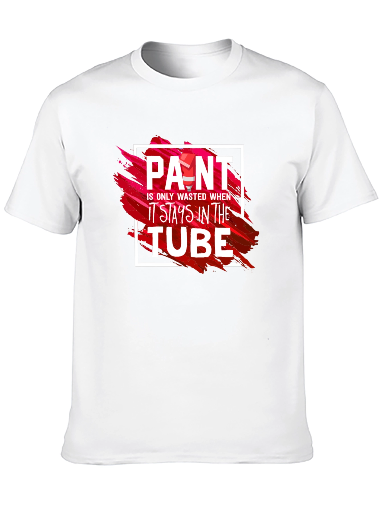 Paint Wasted in Tube Graphic Tee