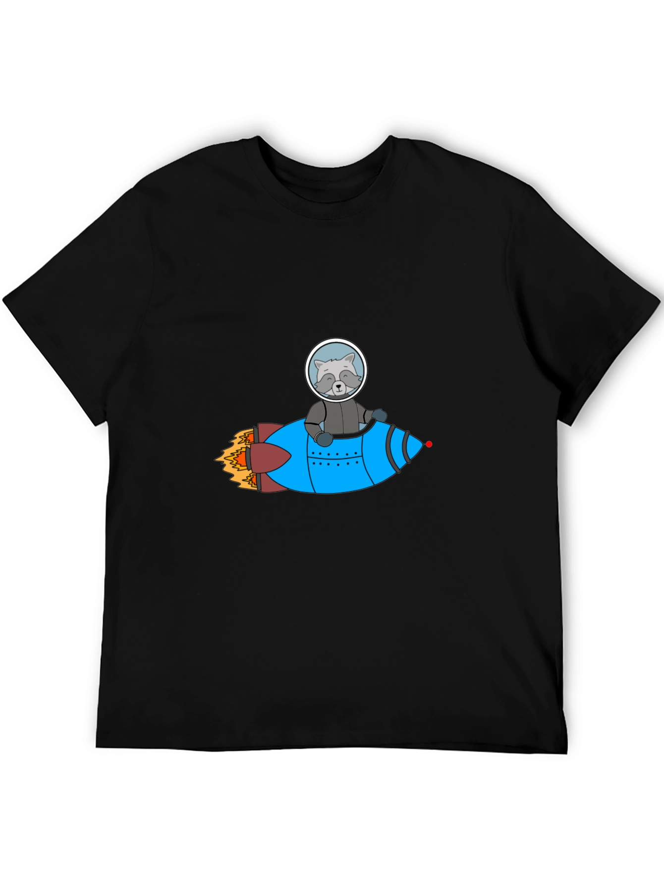 Rocket Raccoon Graphic Tee - Black