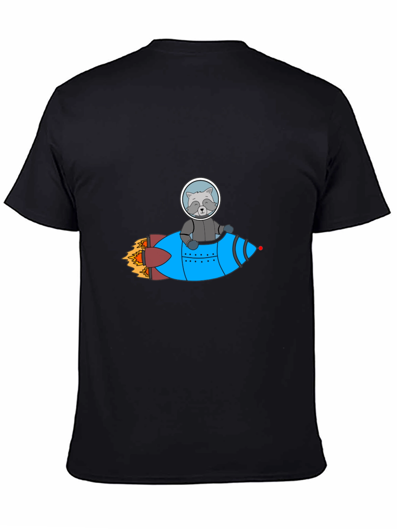 Rocket Raccoon Graphic Tee - Black