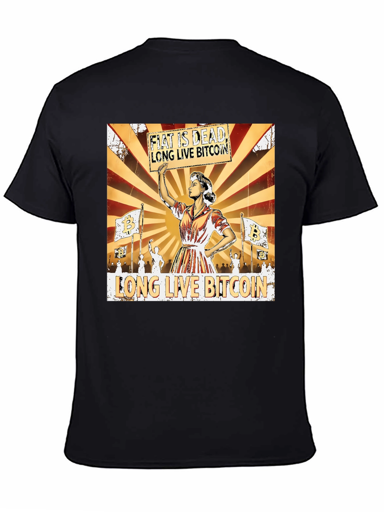 Bitcoin Graphic Tee - Long Live Bitcoin