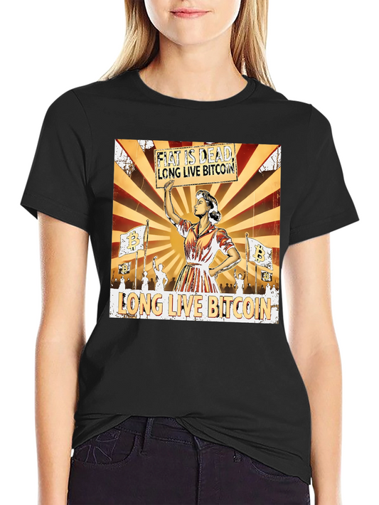 Bitcoin Graphic Tee - Long Live Bitcoin