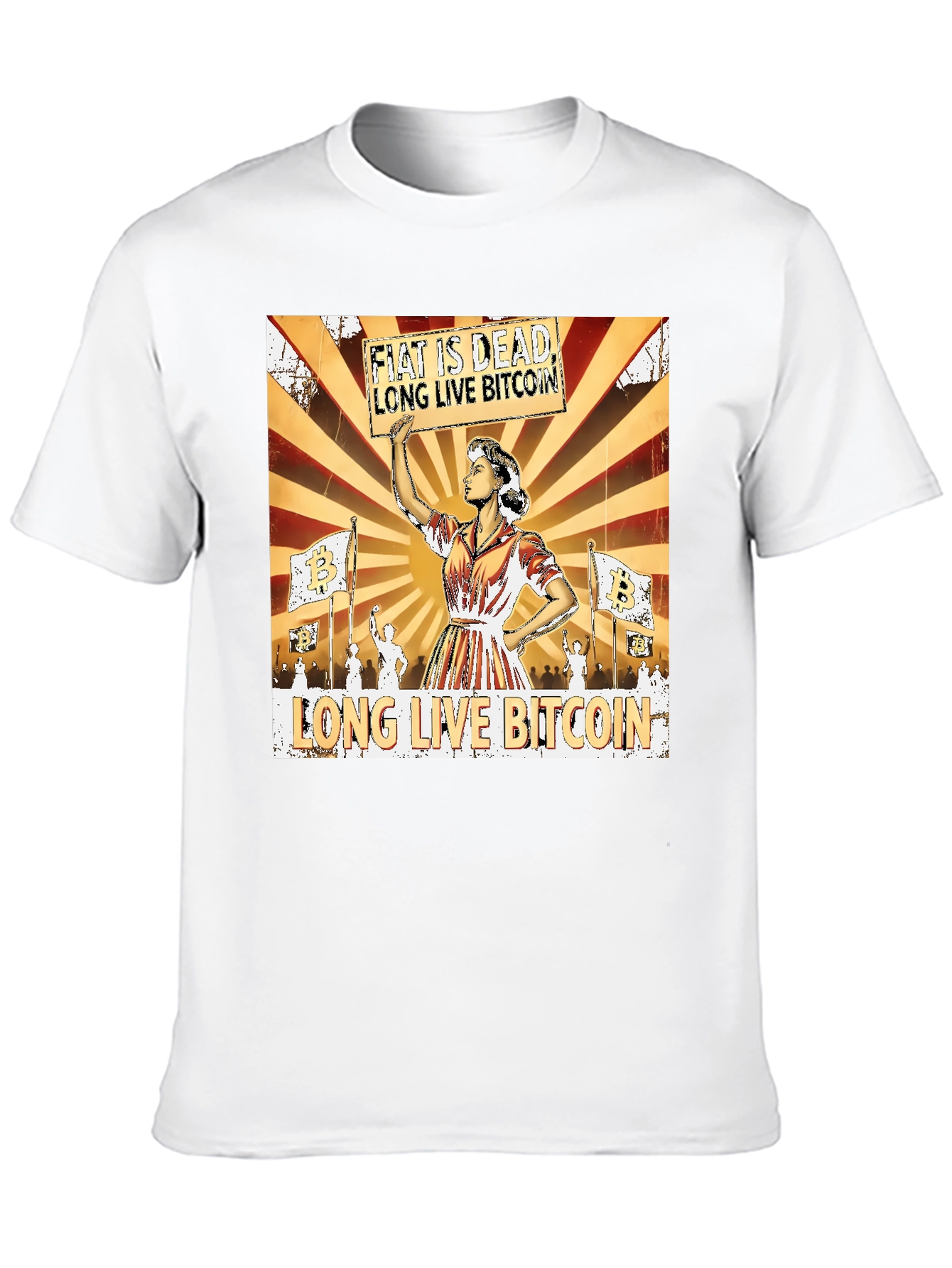 Bitcoin Graphic Tee - Long Live Bitcoin