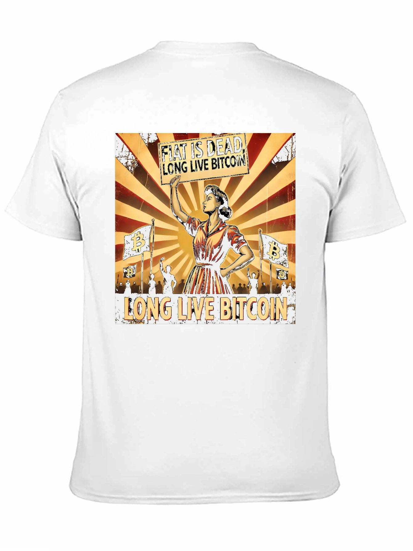 Bitcoin Graphic Tee - Long Live Bitcoin