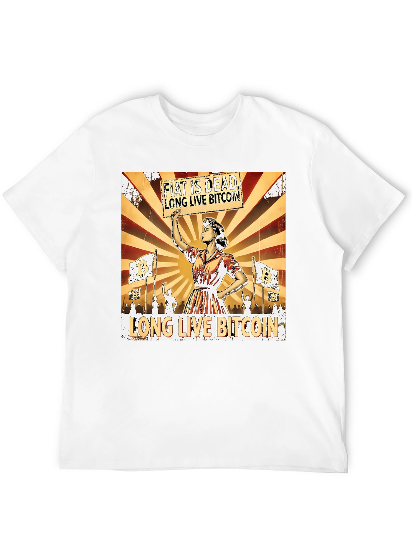 Bitcoin Graphic Tee - Long Live Bitcoin