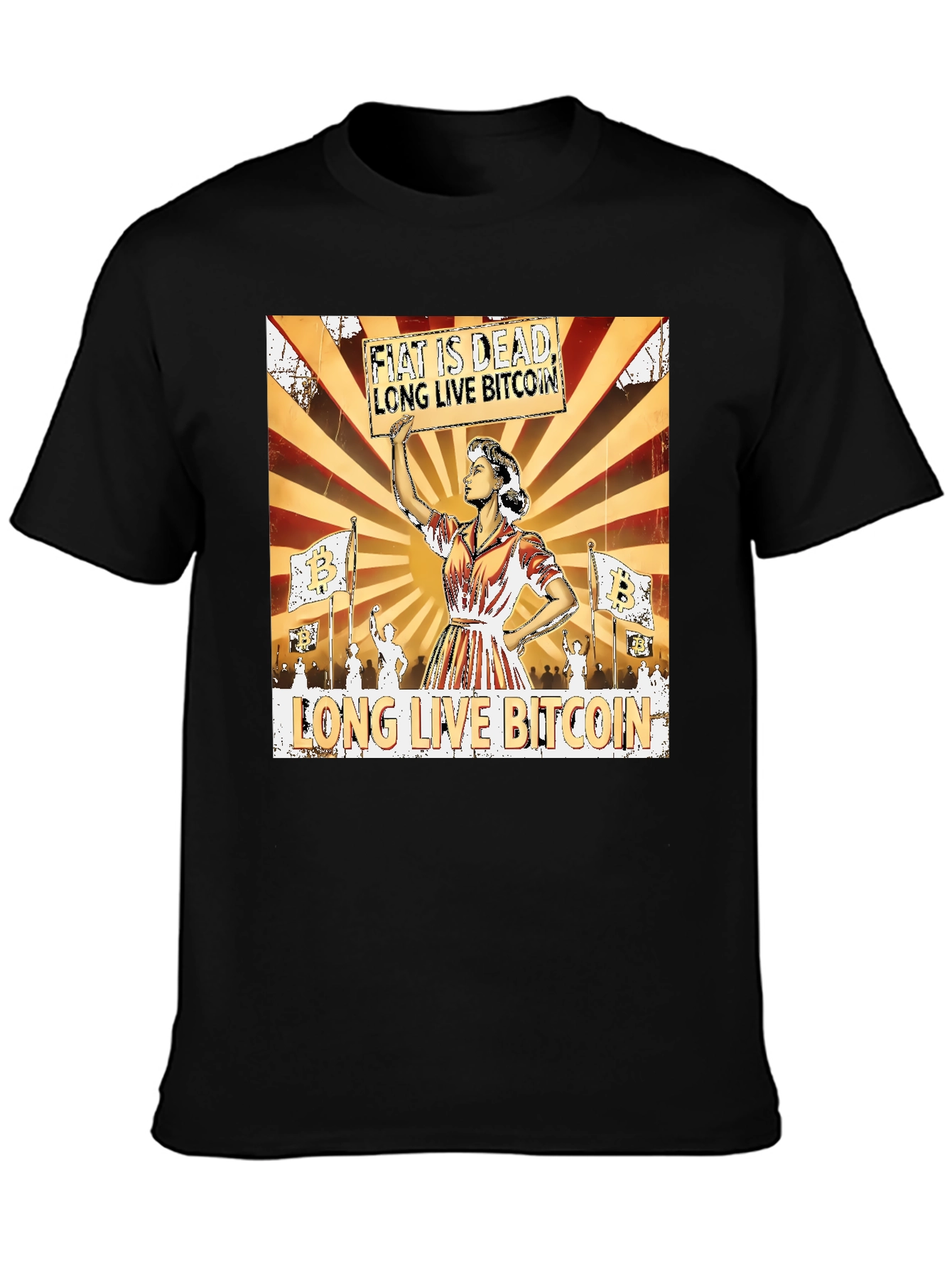 Bitcoin Graphic Tee - Long Live Bitcoin