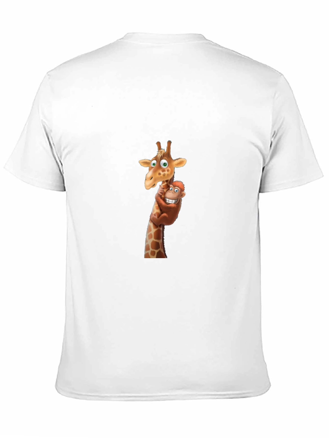 Novelty Cartoon Giraffe T-Shirt