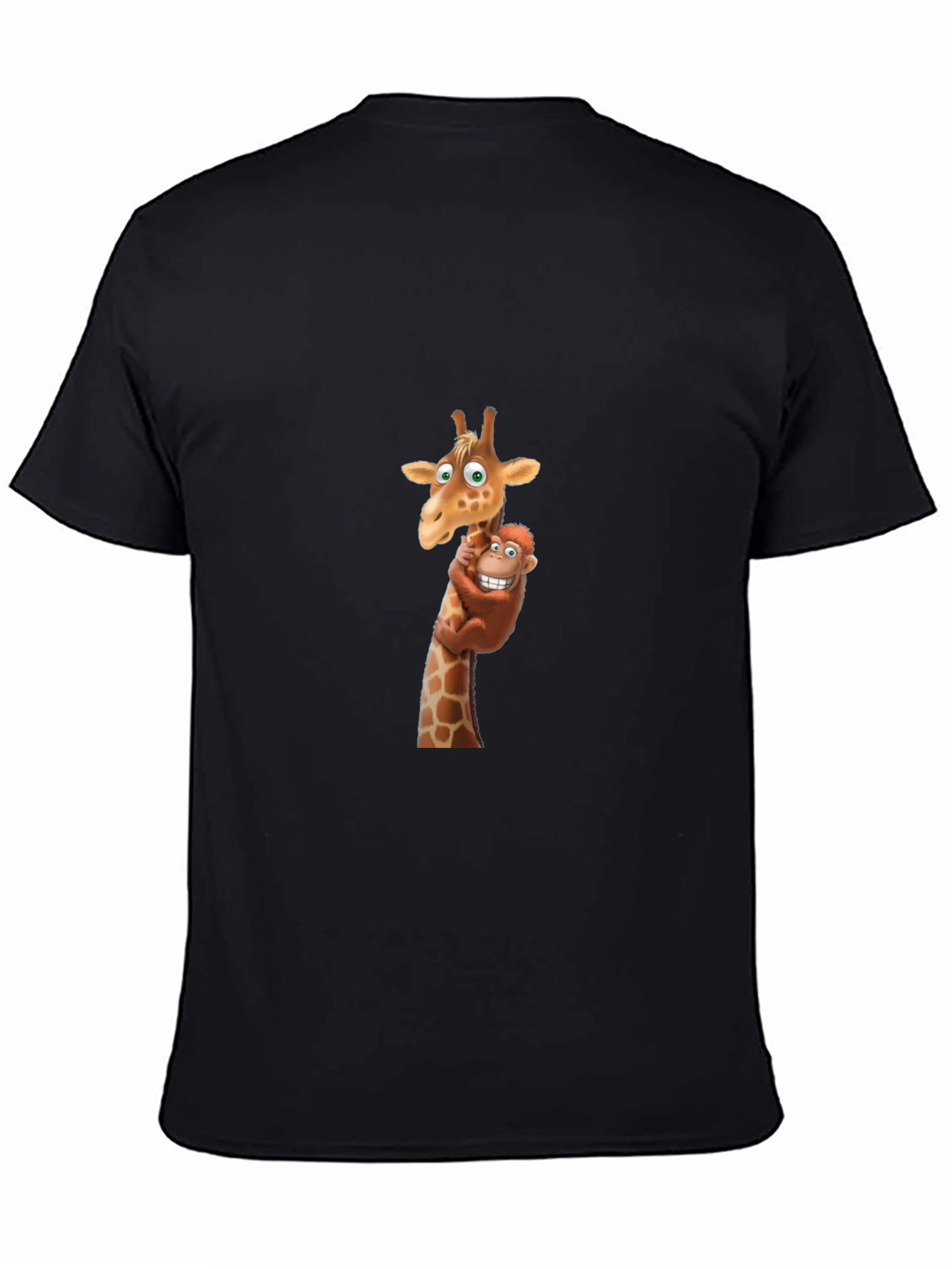 Novelty Cartoon Giraffe T-Shirt