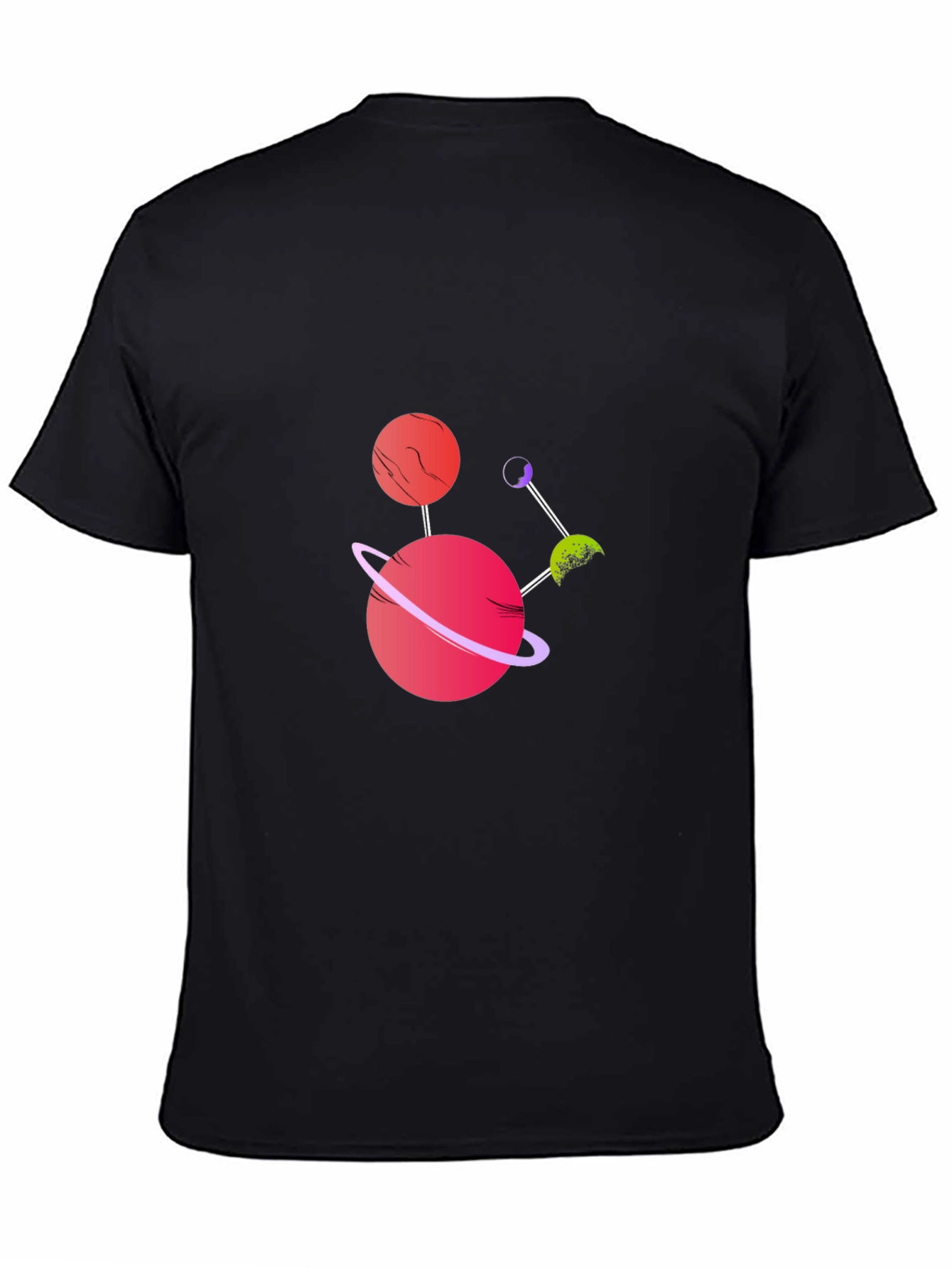 Planet Graphic Tee - Modern Space Design