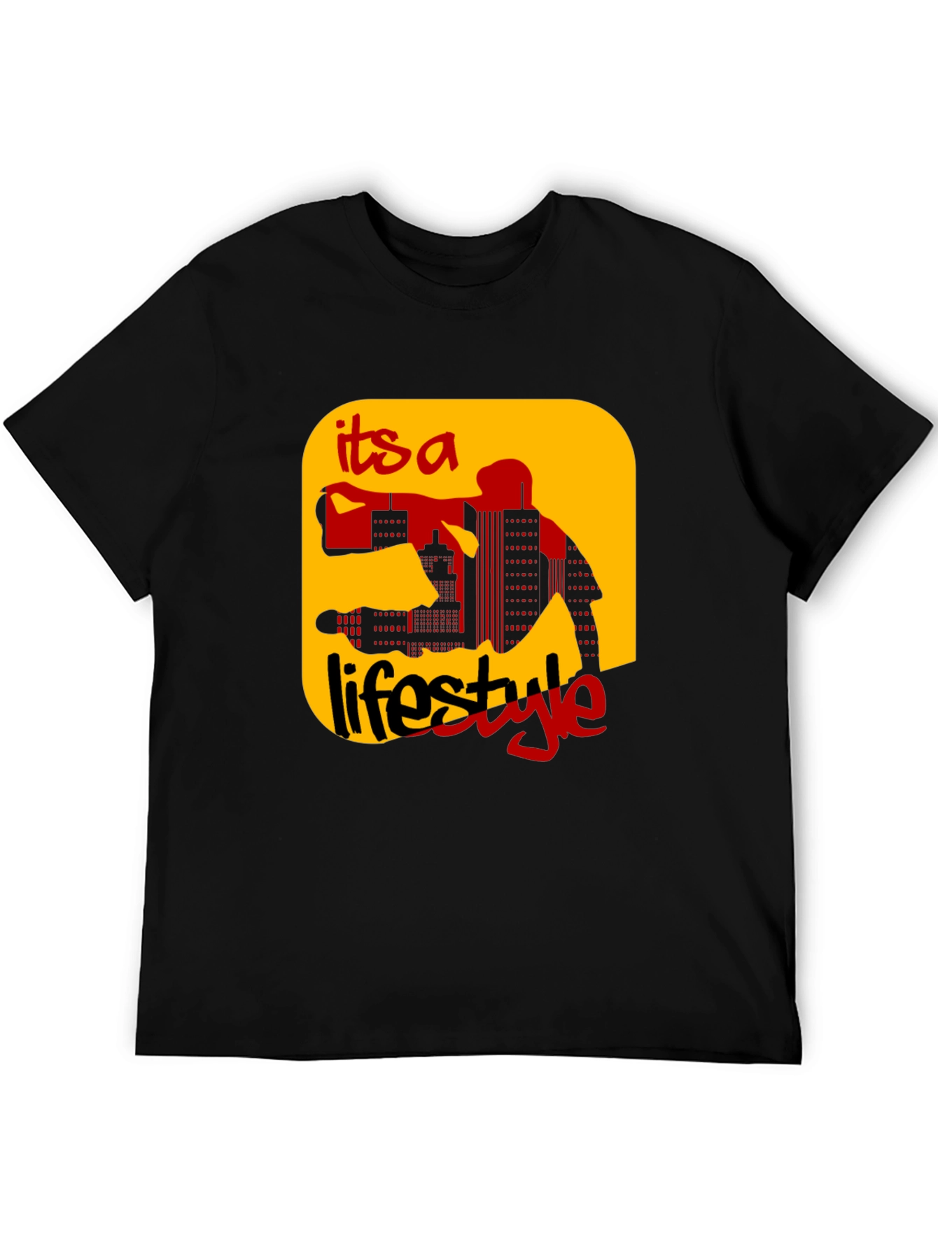 Urban Lifestyle Graphic Tee - Streetwear Style