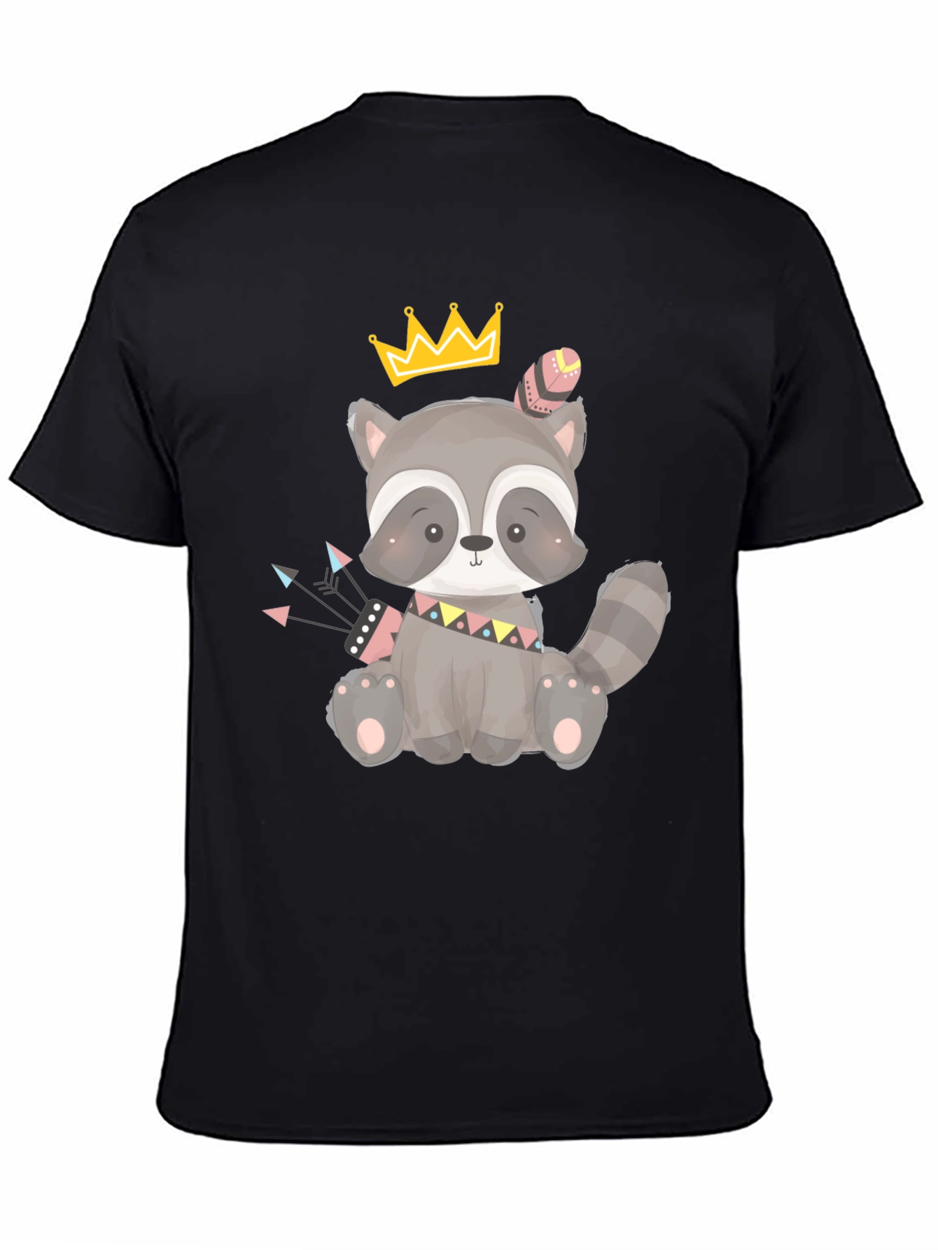 Cute Raccoon King T-Shirt