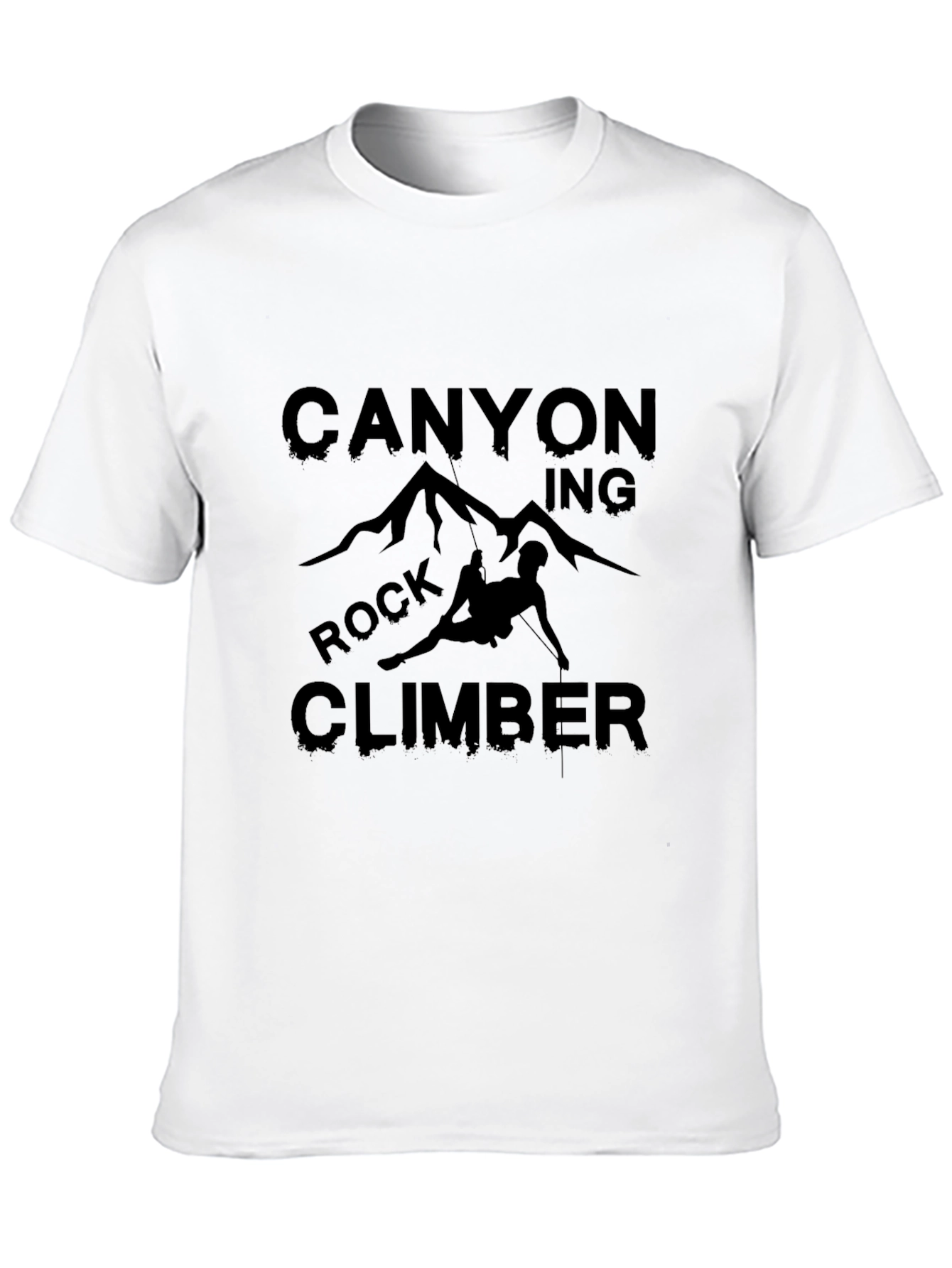 Canyon Rock Climber Graphic T-Shirt