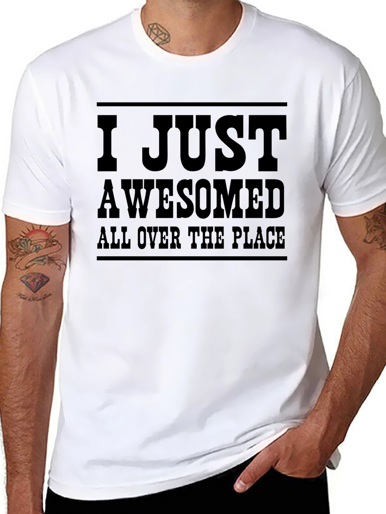 I Just Awesomed All Over T-Shirt