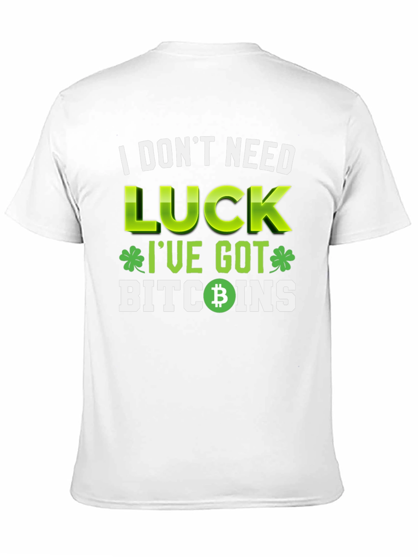 Lucky Bitcoin St. Patricks Day T-Shirt