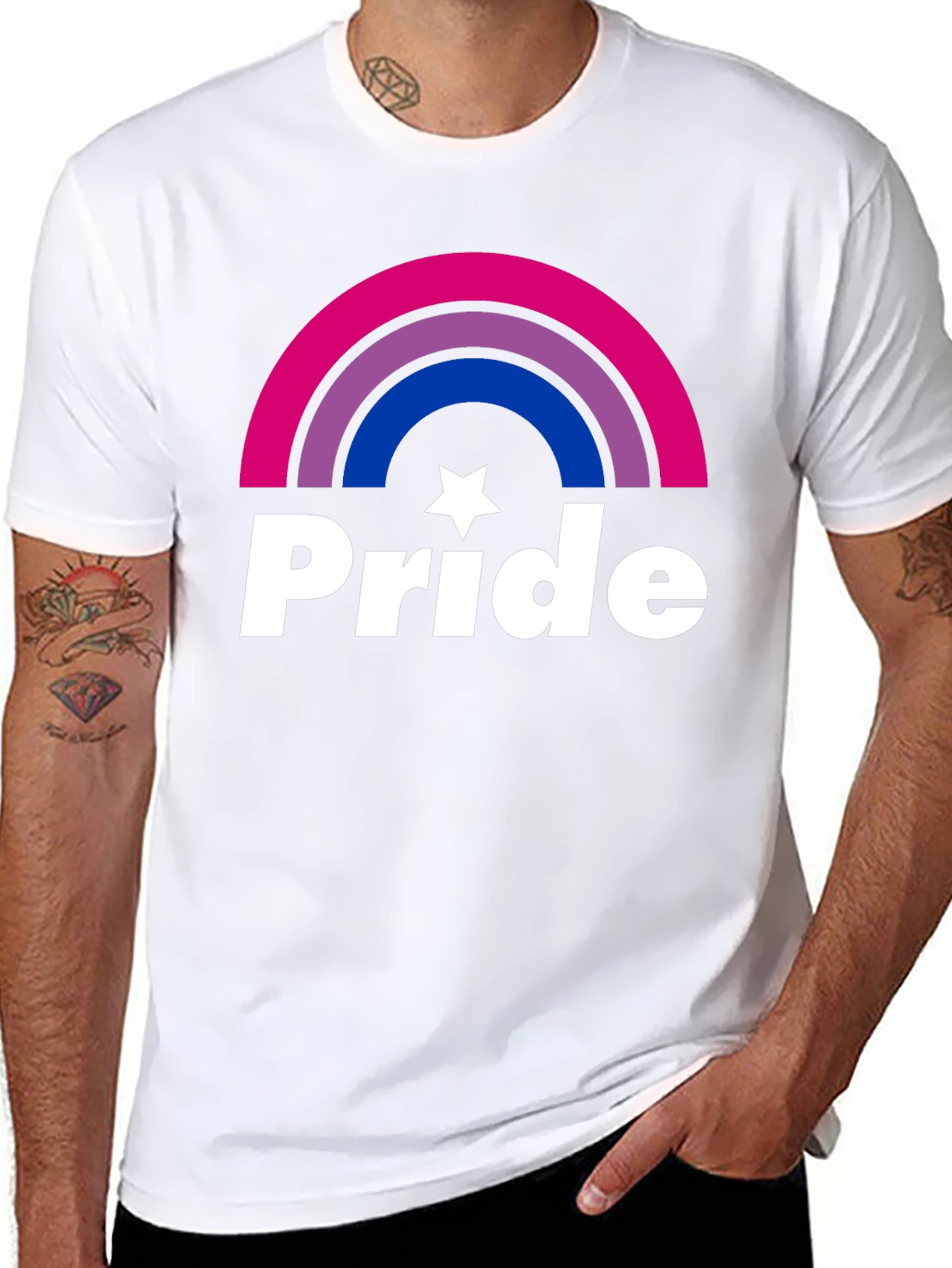 Pride Rainbow Graphic T-Shirt - Celebrate Love & Equality