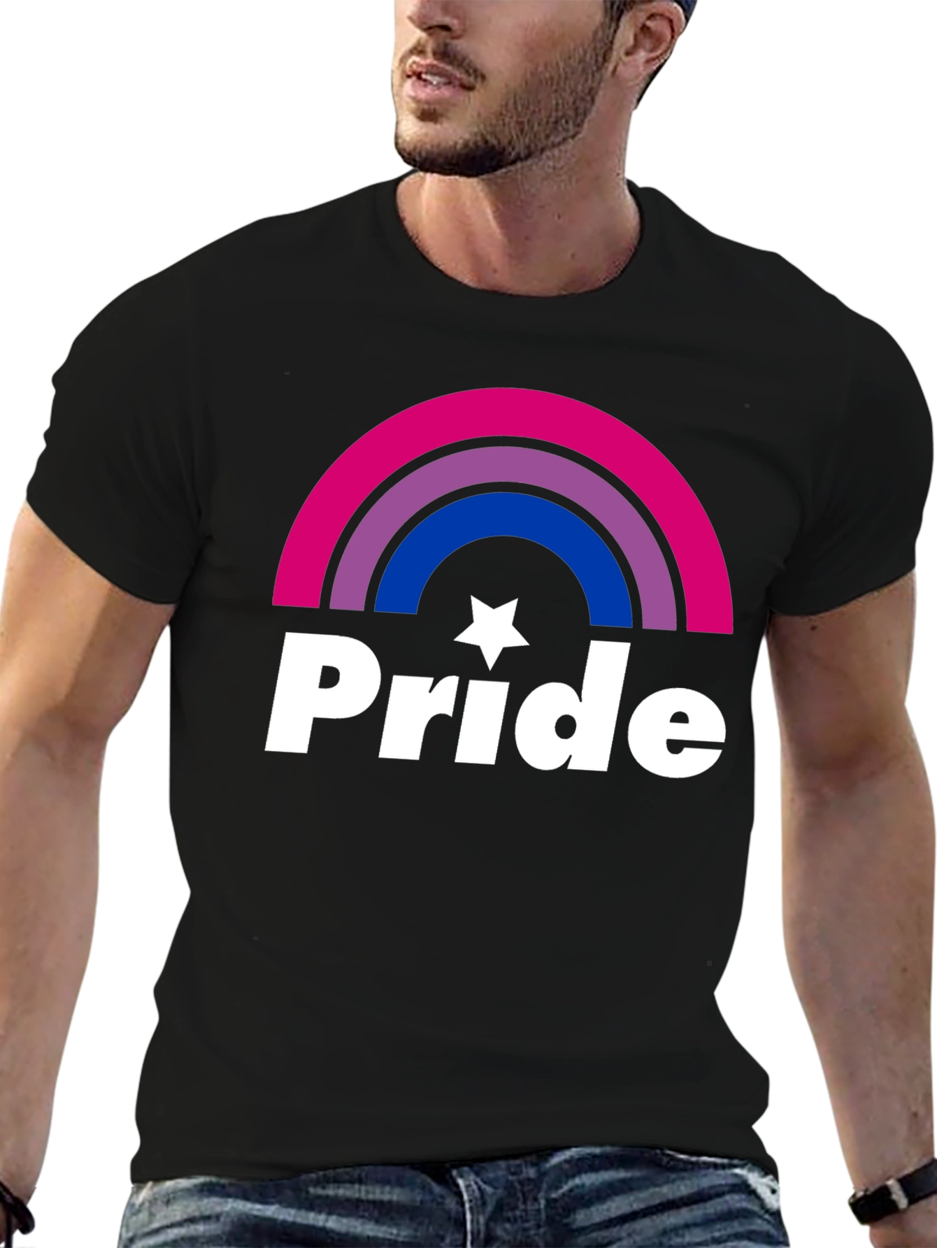 Pride Rainbow Graphic T-Shirt - Celebrate Love & Equality
