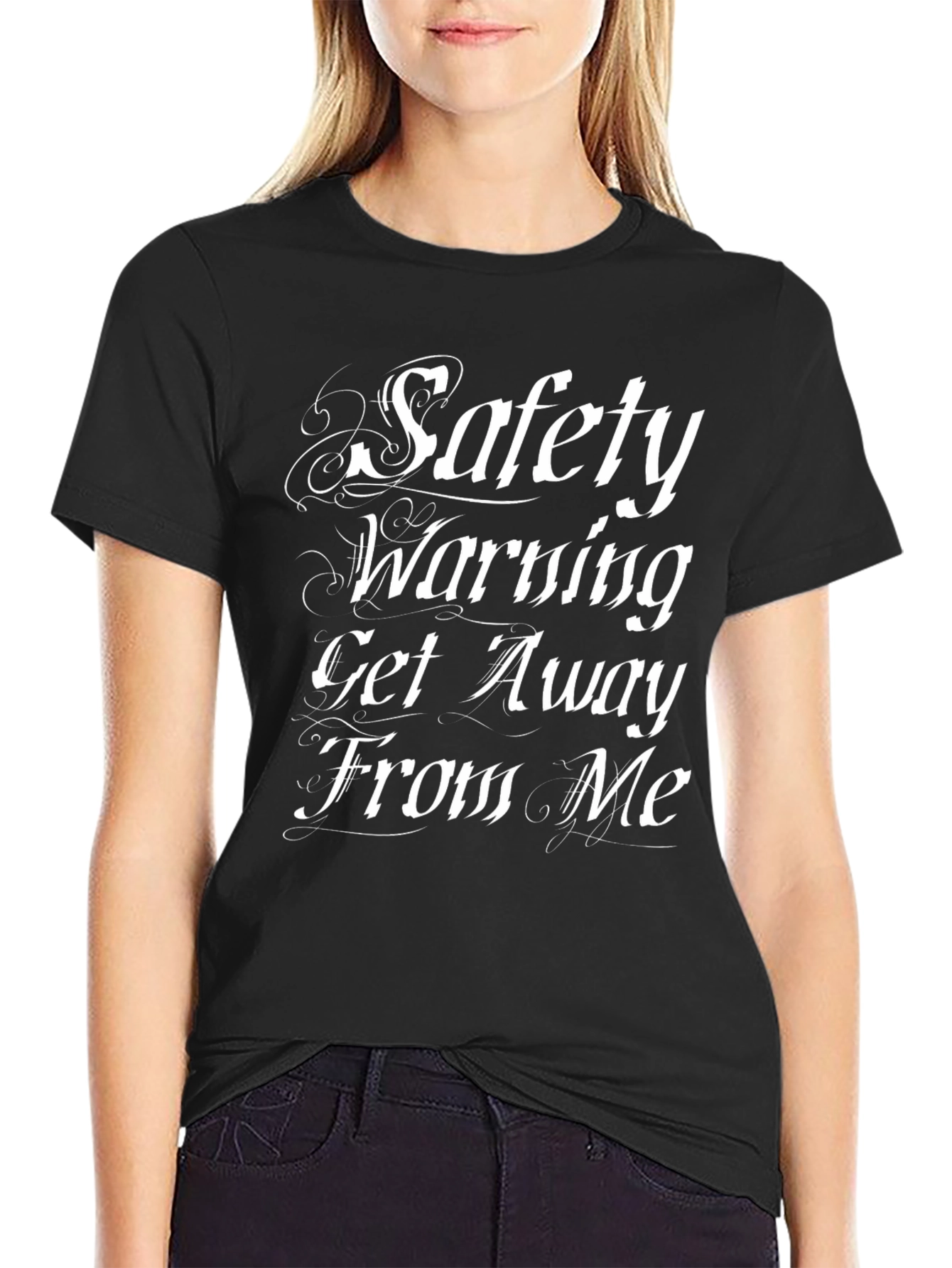 Safety Warning T-Shirt - Get Away From Me