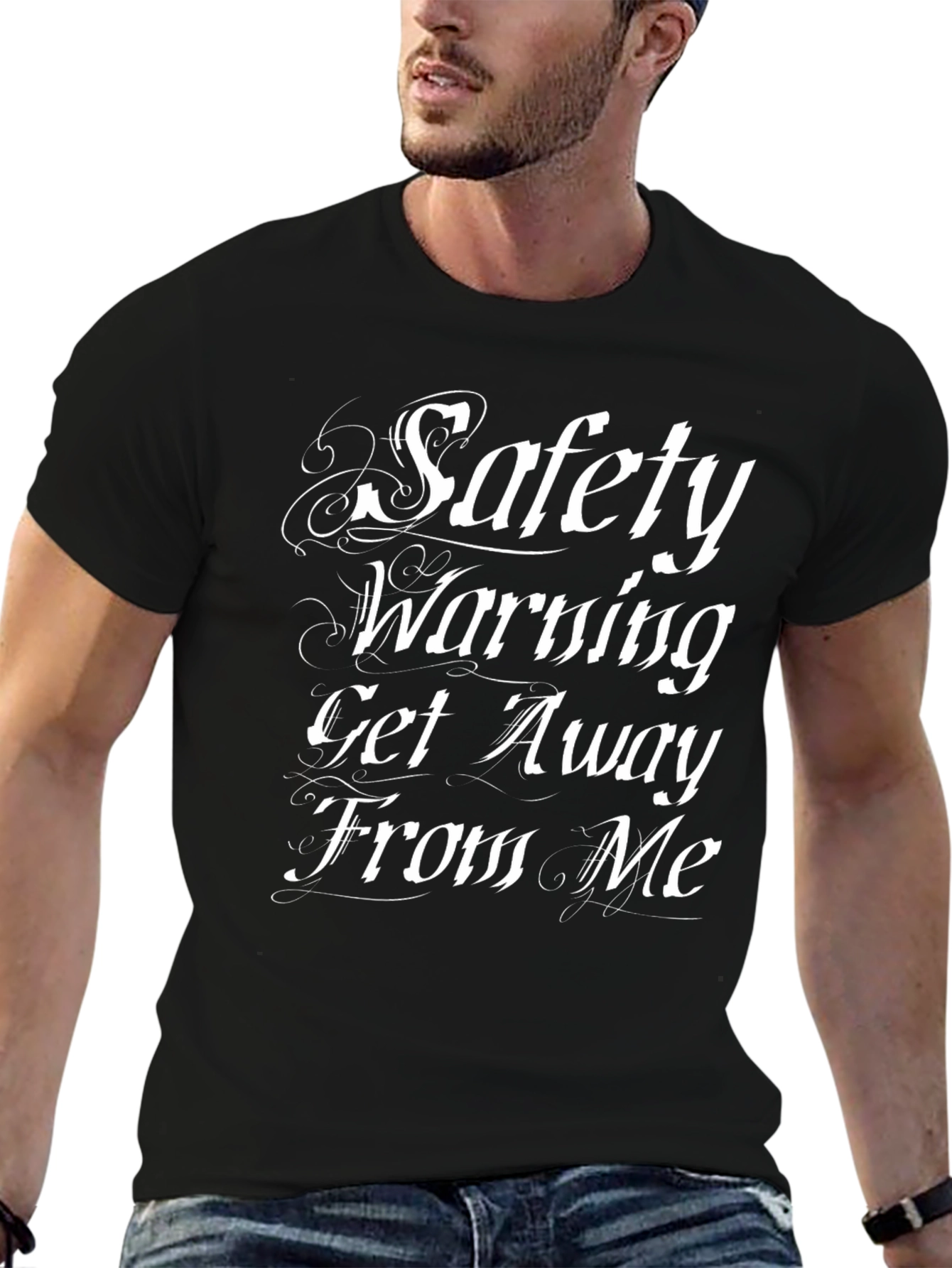 Safety Warning T-Shirt - Get Away From Me