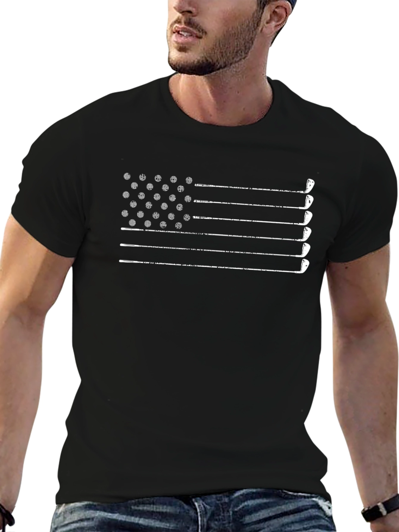 Golf American Flag Tee