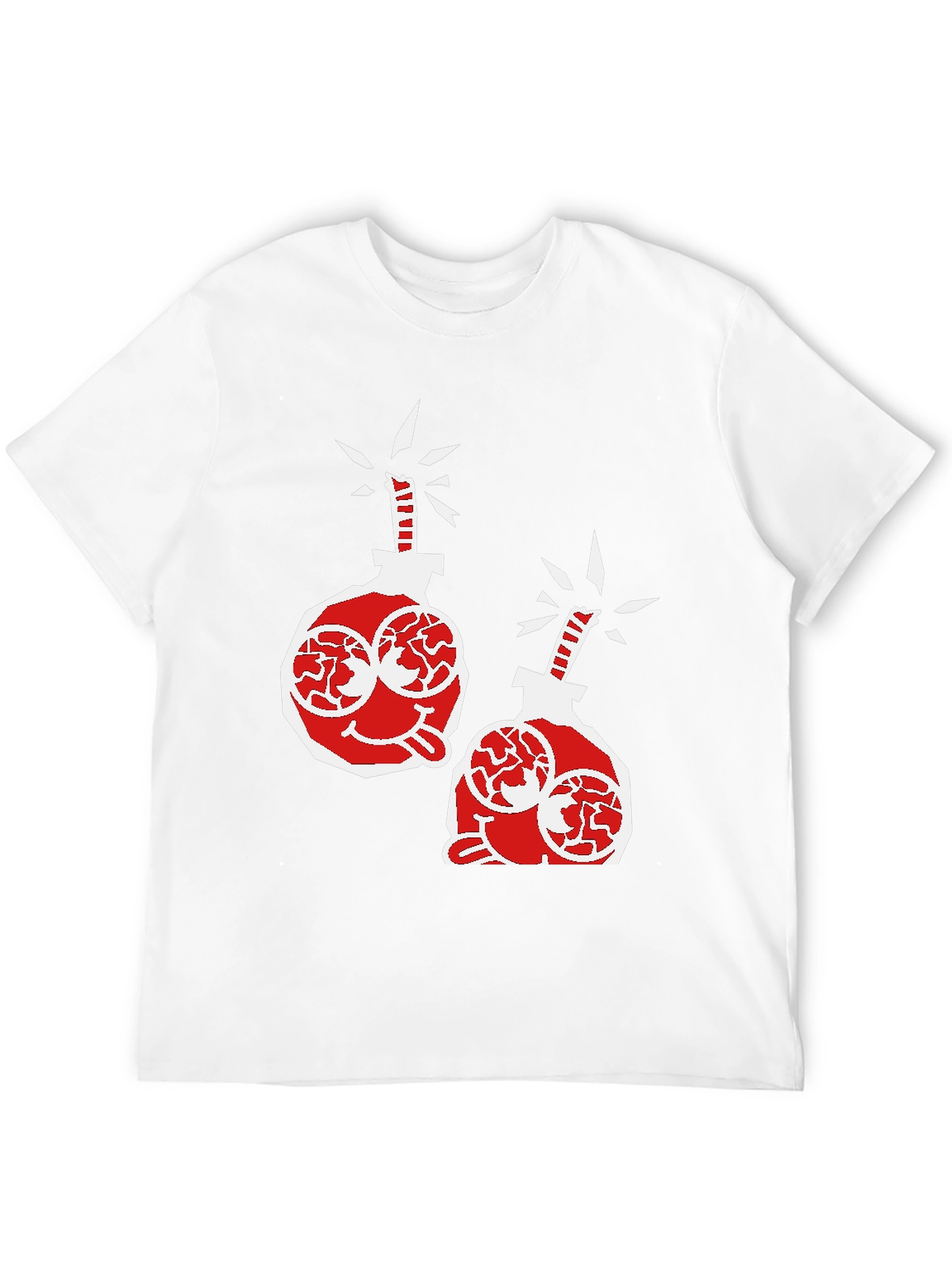 Bomb Brain T-Shirt - Black Cotton Tee