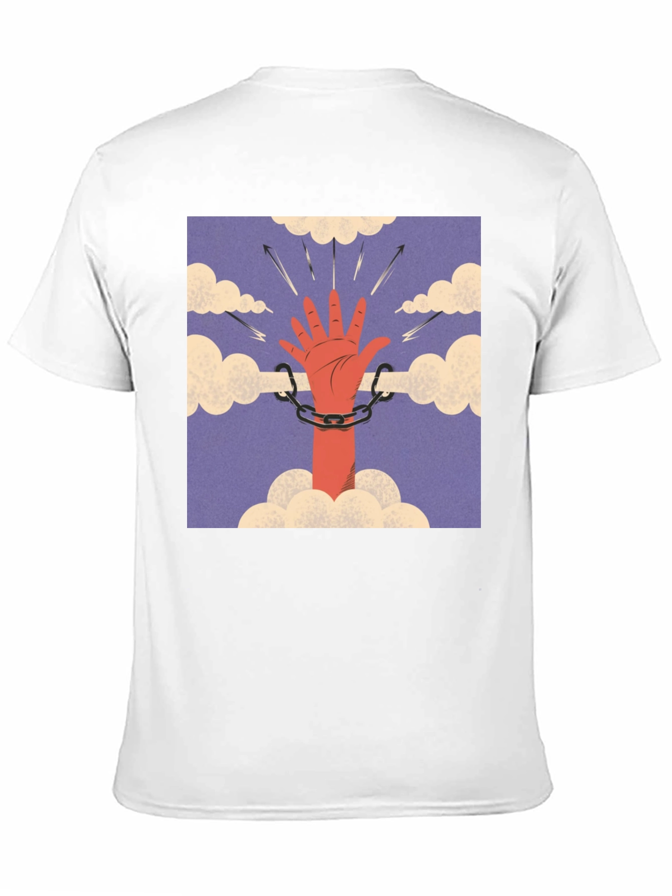 Hand in Chains Graphic Tee - Freedom Quest