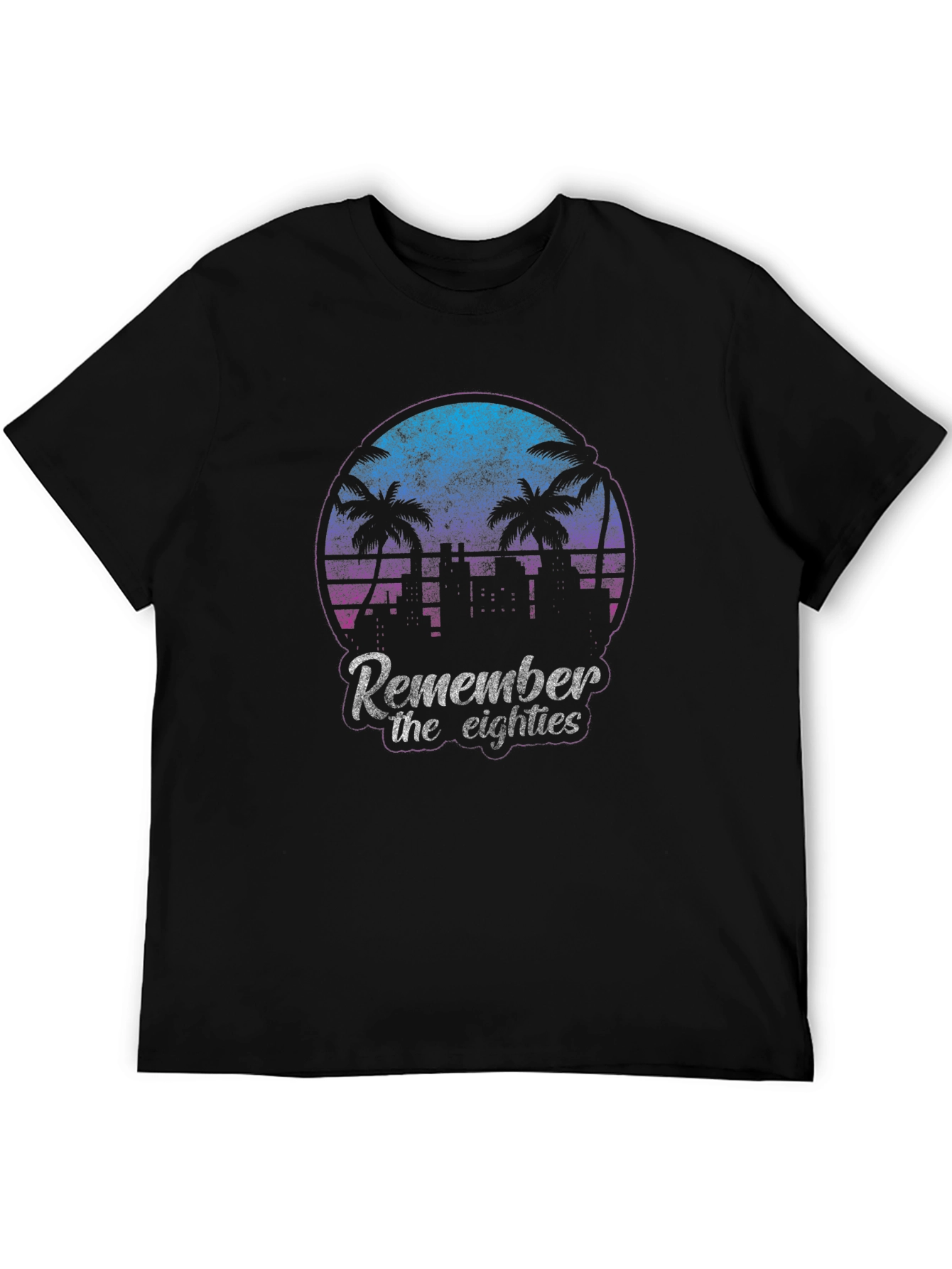 Retro 80s Remember the Eighties Graphic Tee