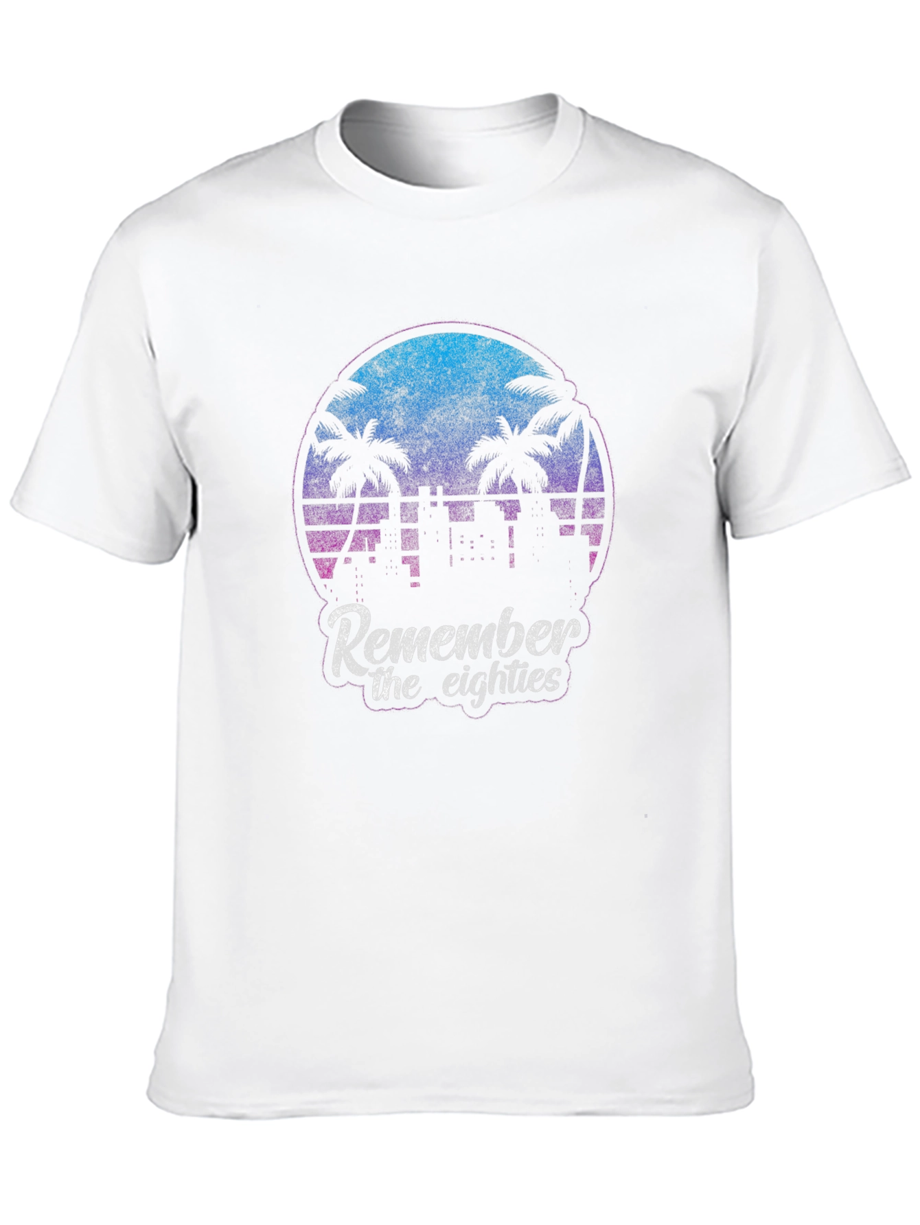Retro 80s Remember the Eighties Graphic Tee