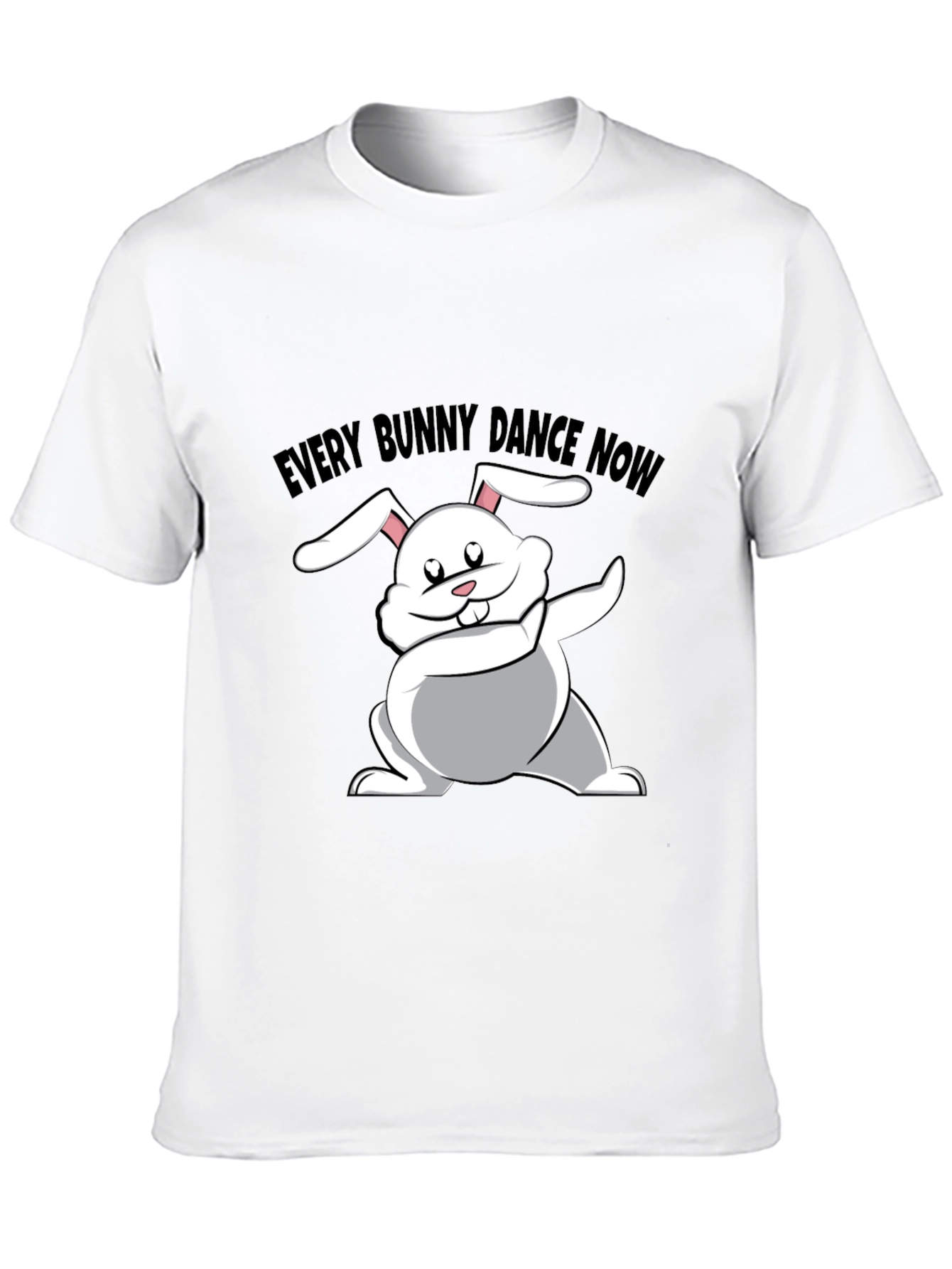 Every Bunny Dance Now Black T-Shirt