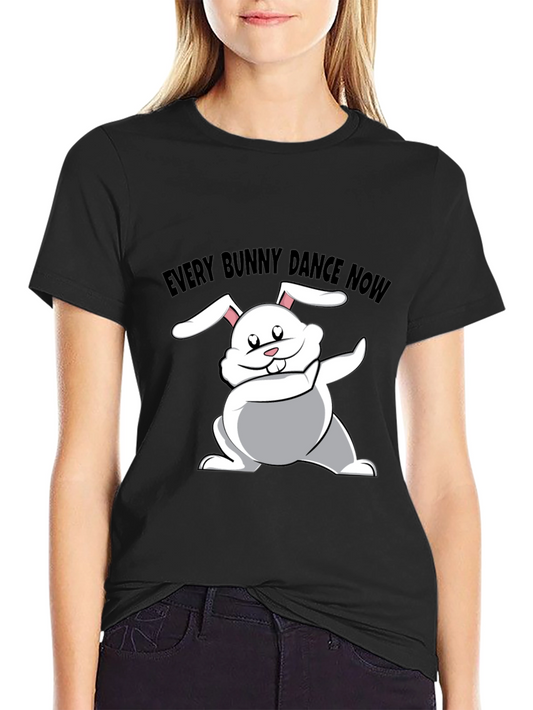 Every Bunny Dance Now Black T-Shirt