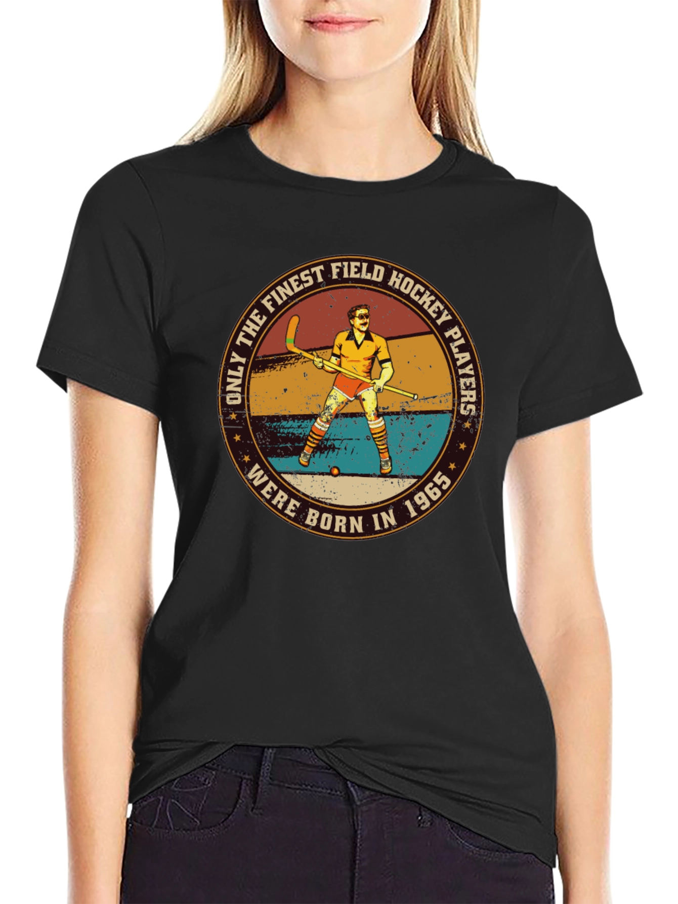 Field Hockey Player Born 1965 T-Shirt