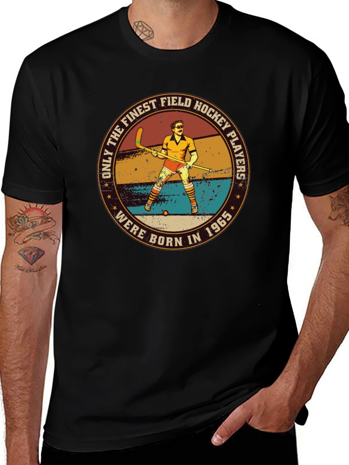 Field Hockey Player Born 1965 T-Shirt