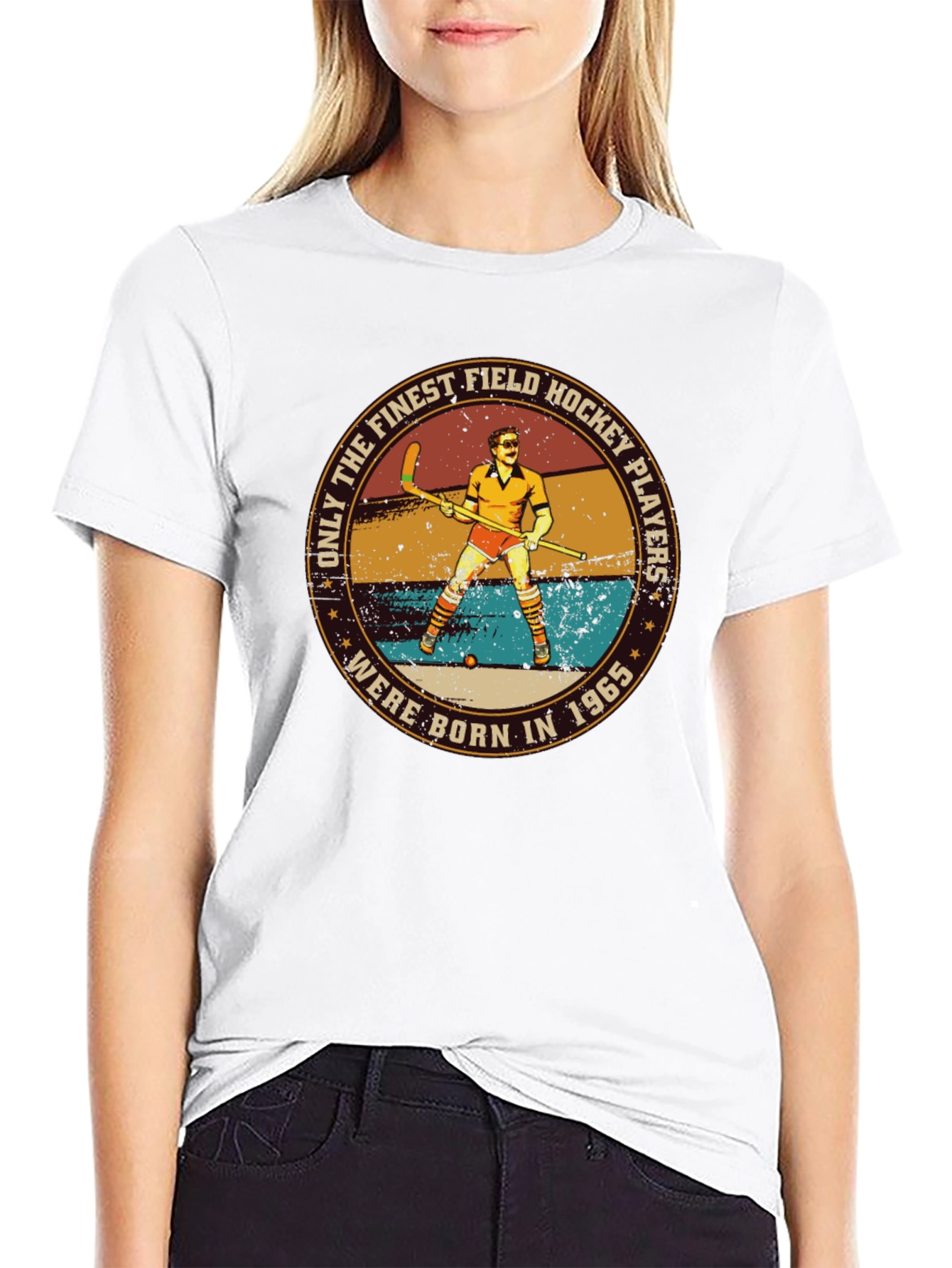 Field Hockey Player Born 1965 T-Shirt