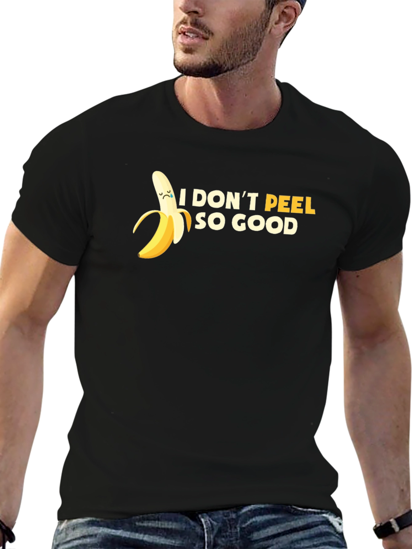 Funny Banana T-Shirt - I Dont Peel So Good