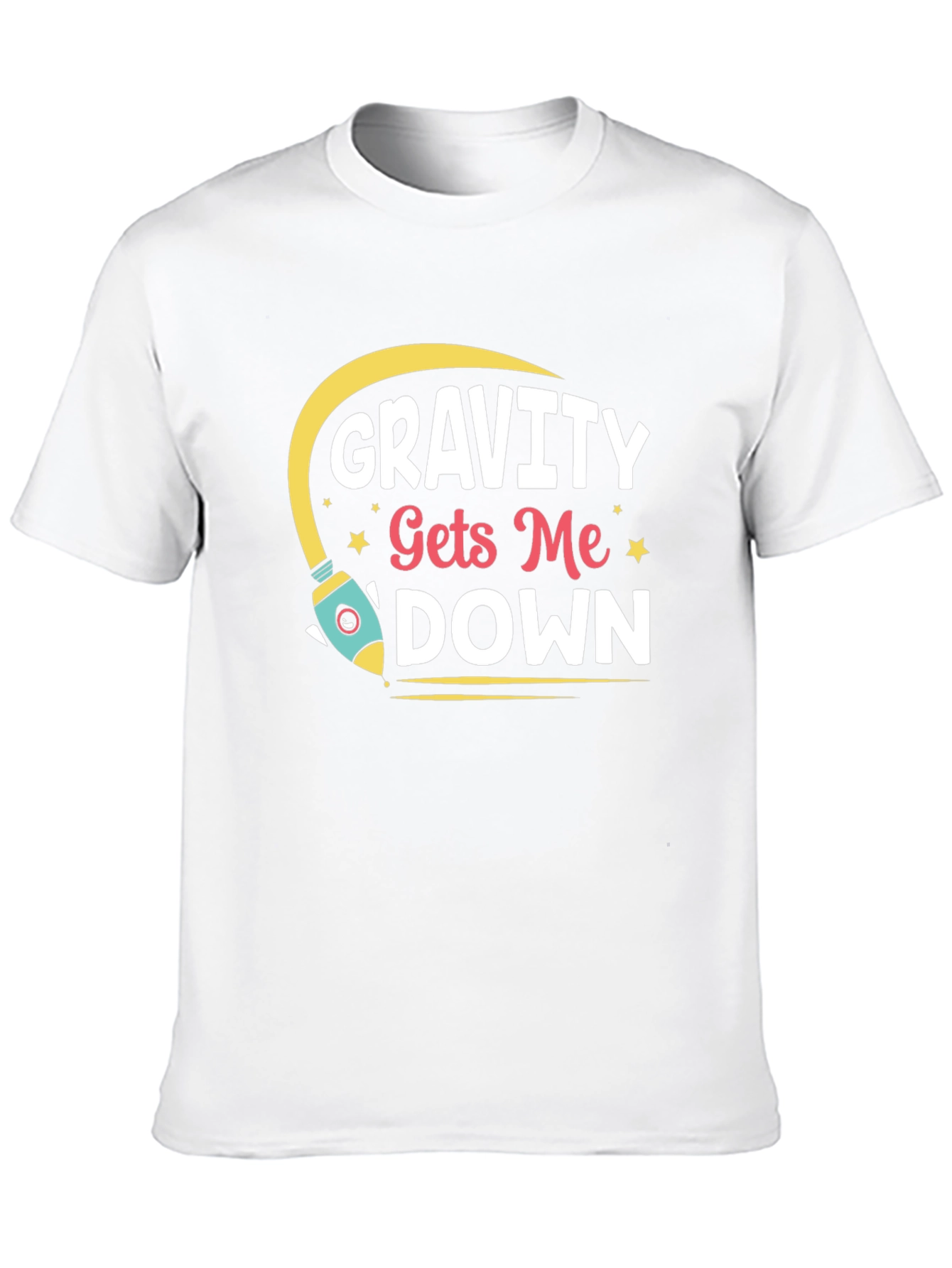 Gravity Gets Me Down Graphic T-Shirt