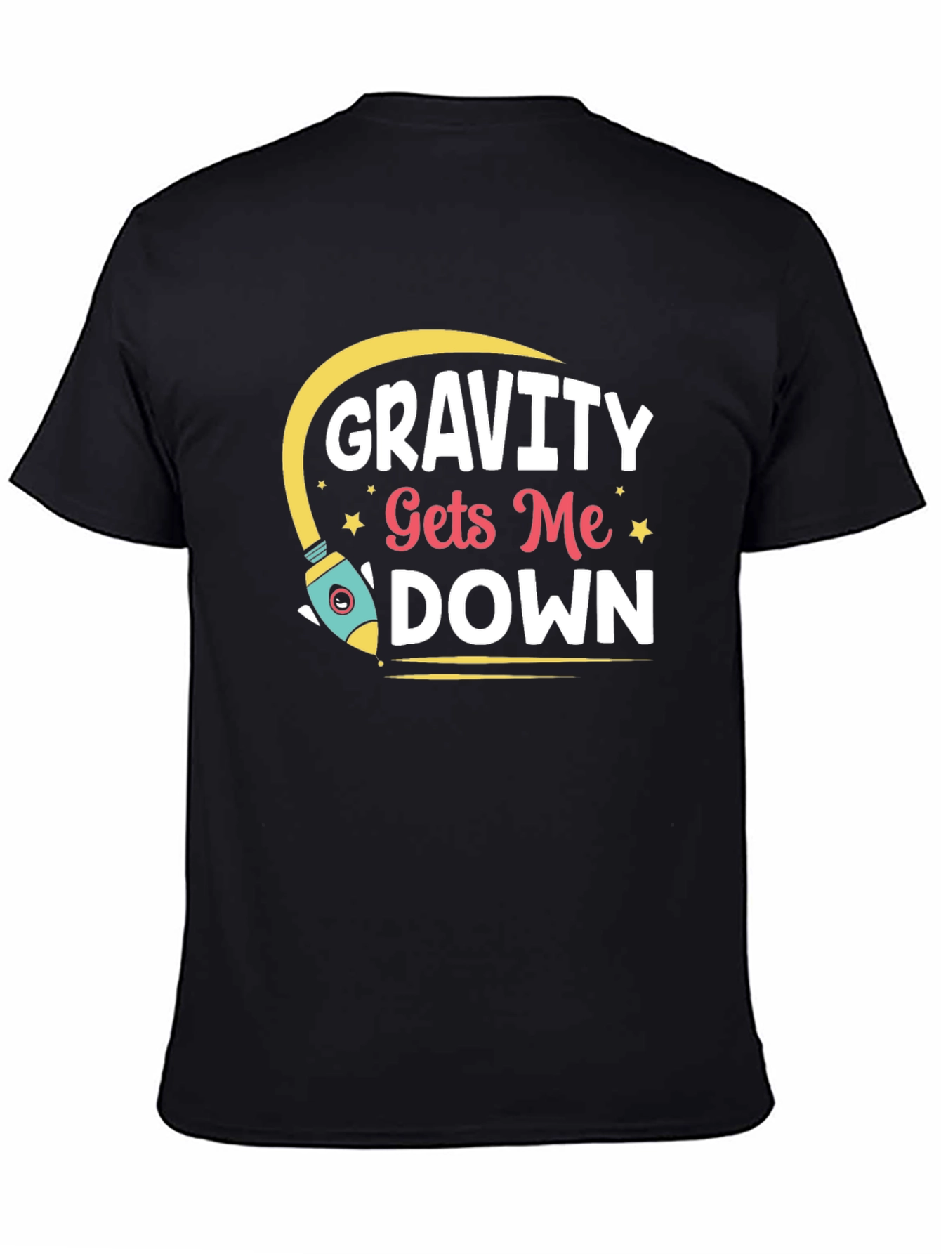 Gravity Gets Me Down Graphic T-Shirt