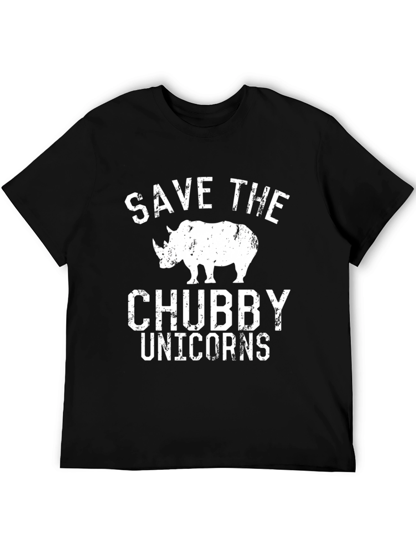 Save the Chubby Unicorns Graphic Tee