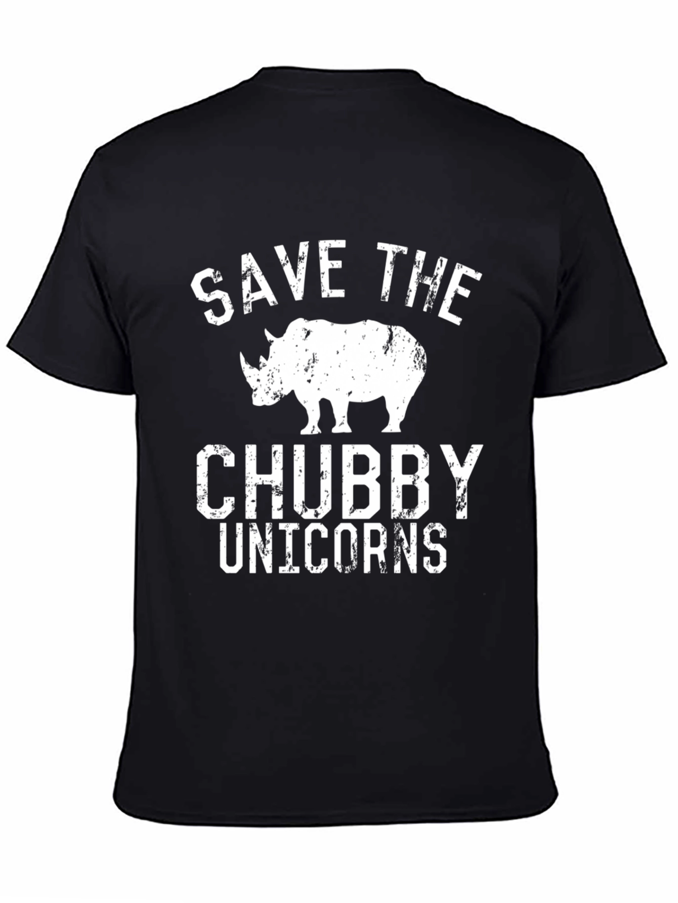 Save the Chubby Unicorns Graphic Tee
