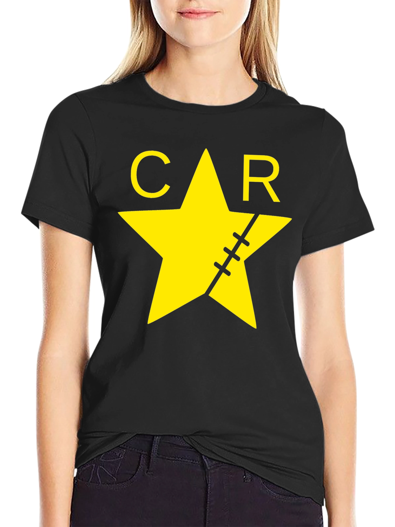 Scar Star Black T-Shirt