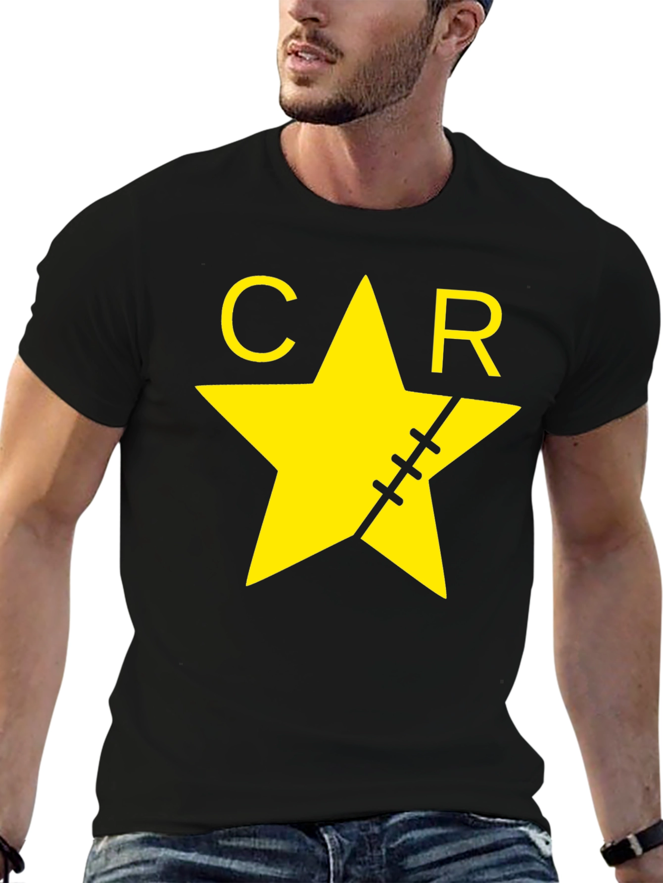 Scar Star Black T-Shirt
