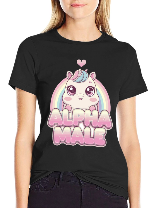 Alpha Male Unicorn Graphic T-Shirt