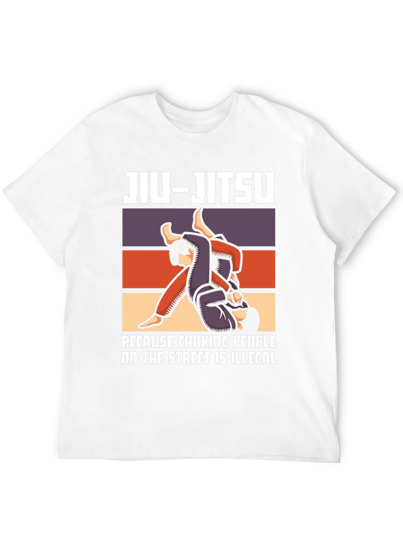 Jiu-Jitsu Choking People T-Shirt