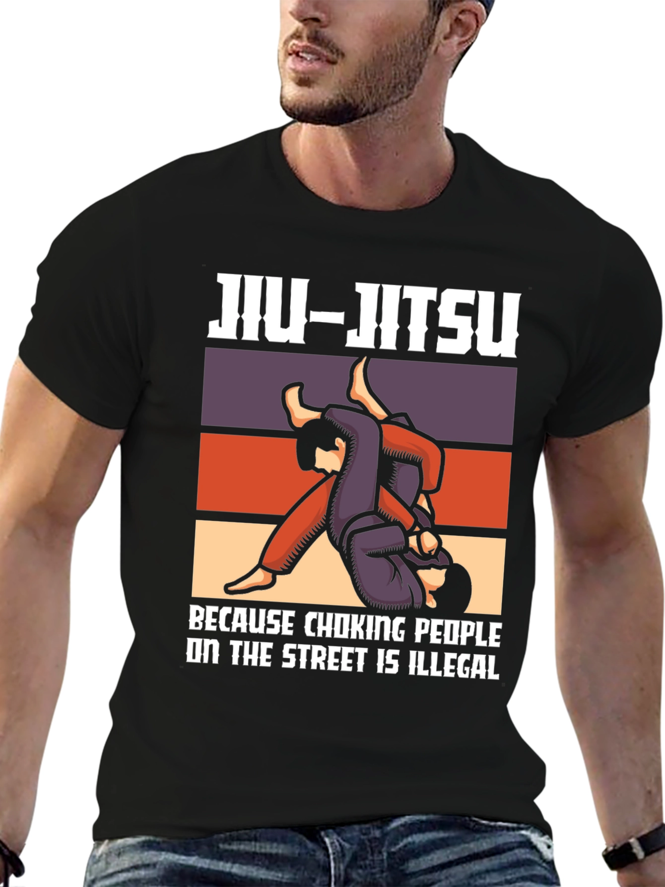 Jiu-Jitsu Choking People T-Shirt