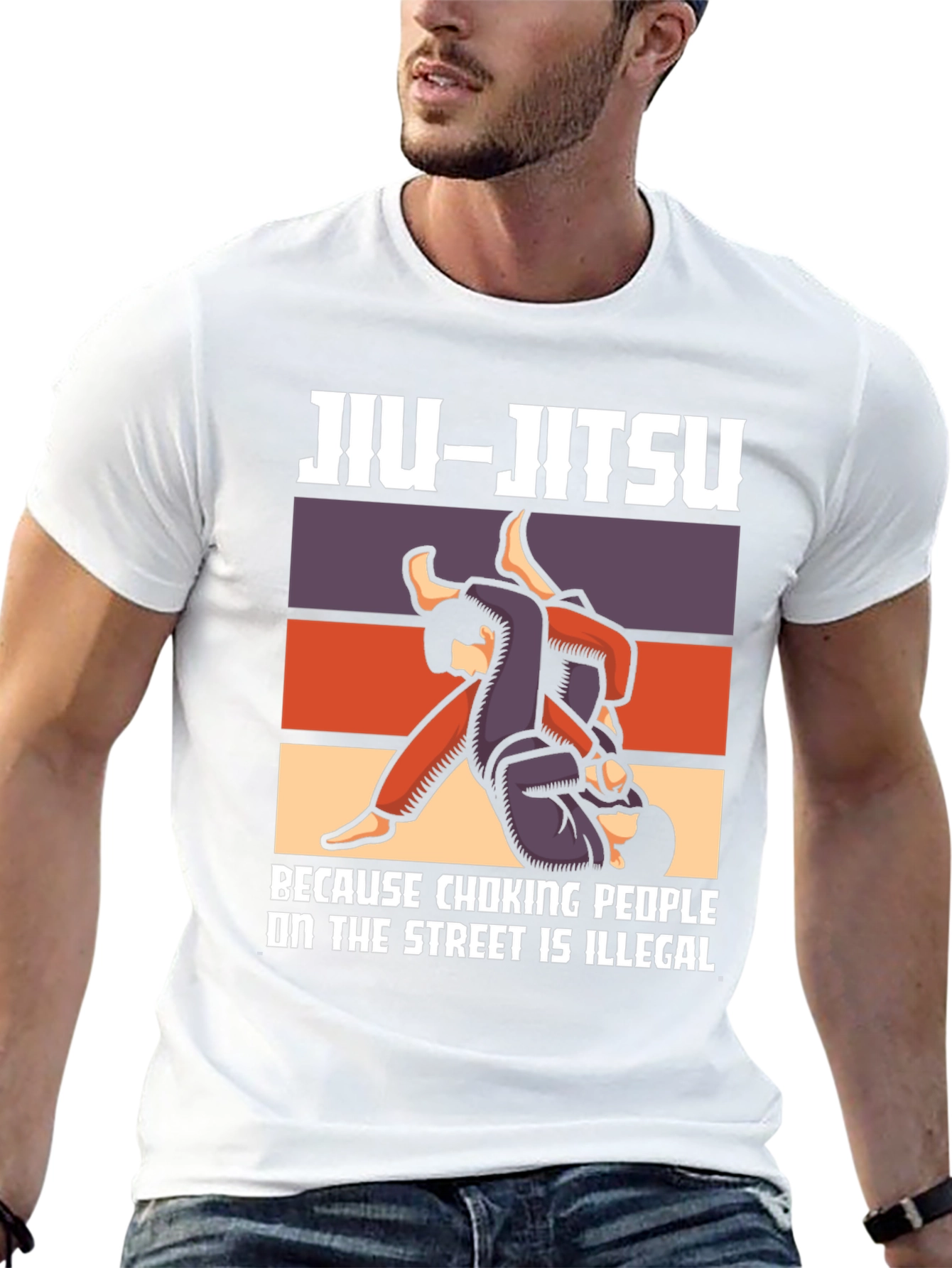 Jiu-Jitsu Choking People T-Shirt