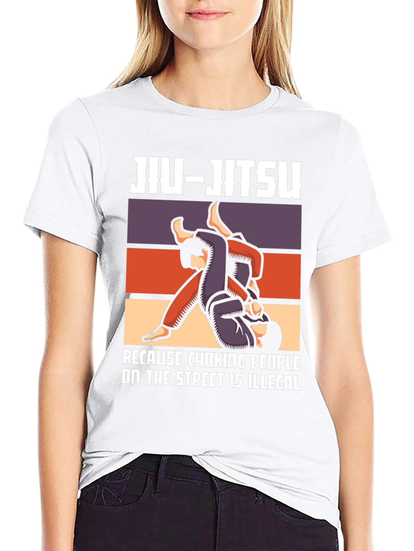 Jiu-Jitsu Choking People T-Shirt