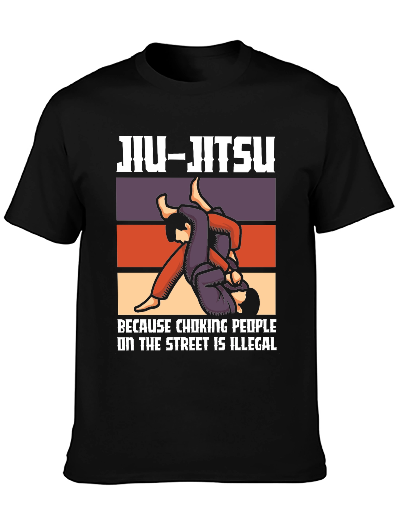 Jiu-Jitsu Choking People T-Shirt