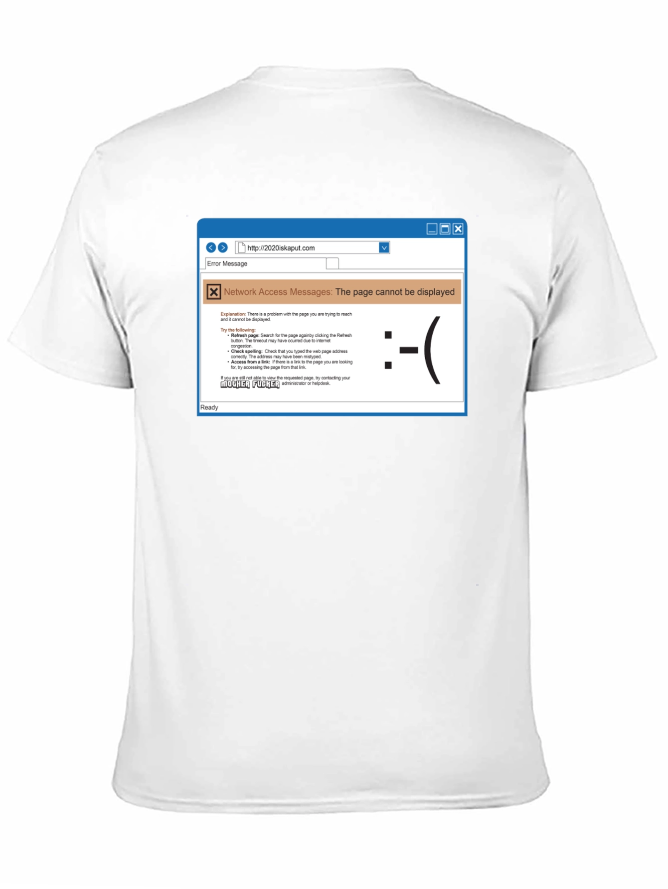 Funny Internet Error T-Shirt