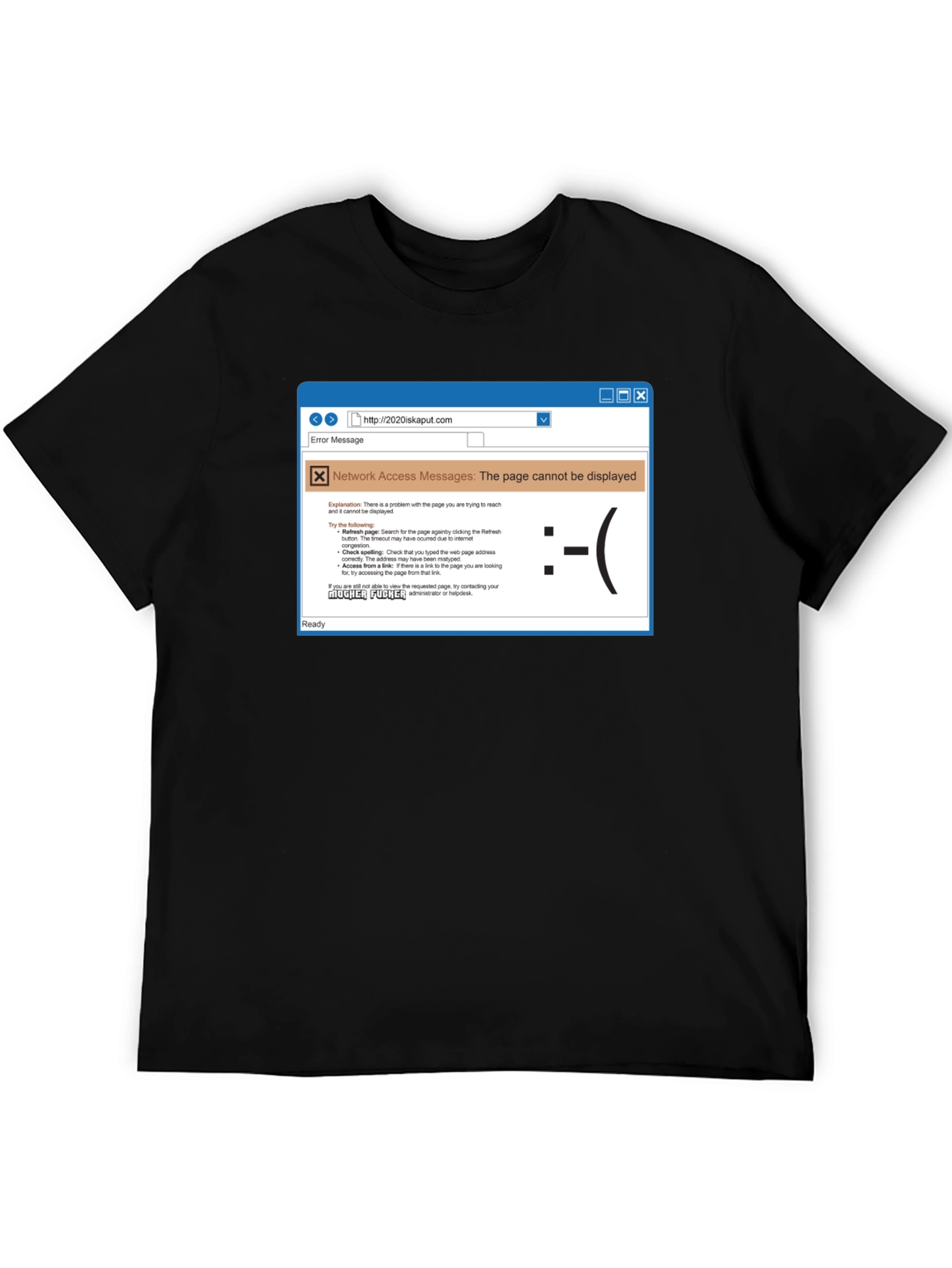Funny Internet Error T-Shirt