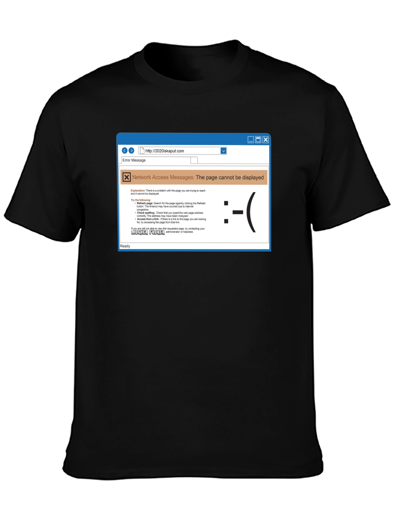 Funny Internet Error T-Shirt