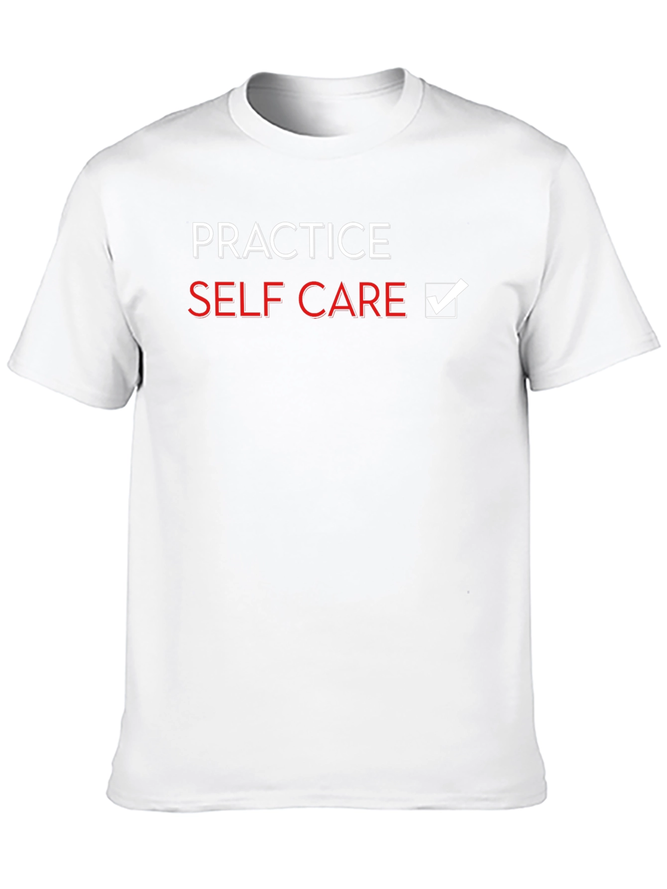Practice Self Care Black T-Shirt