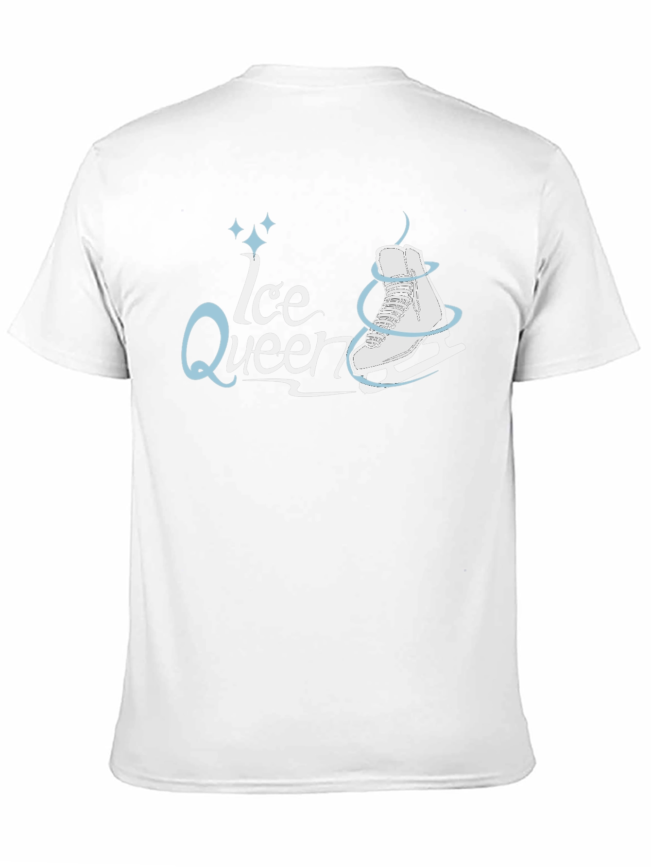 Ice Queen Graphic Tee - Black Short Sleeve